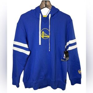 Golden State Warriors NBA Hoodie Blue Adult Men’s Large NWT